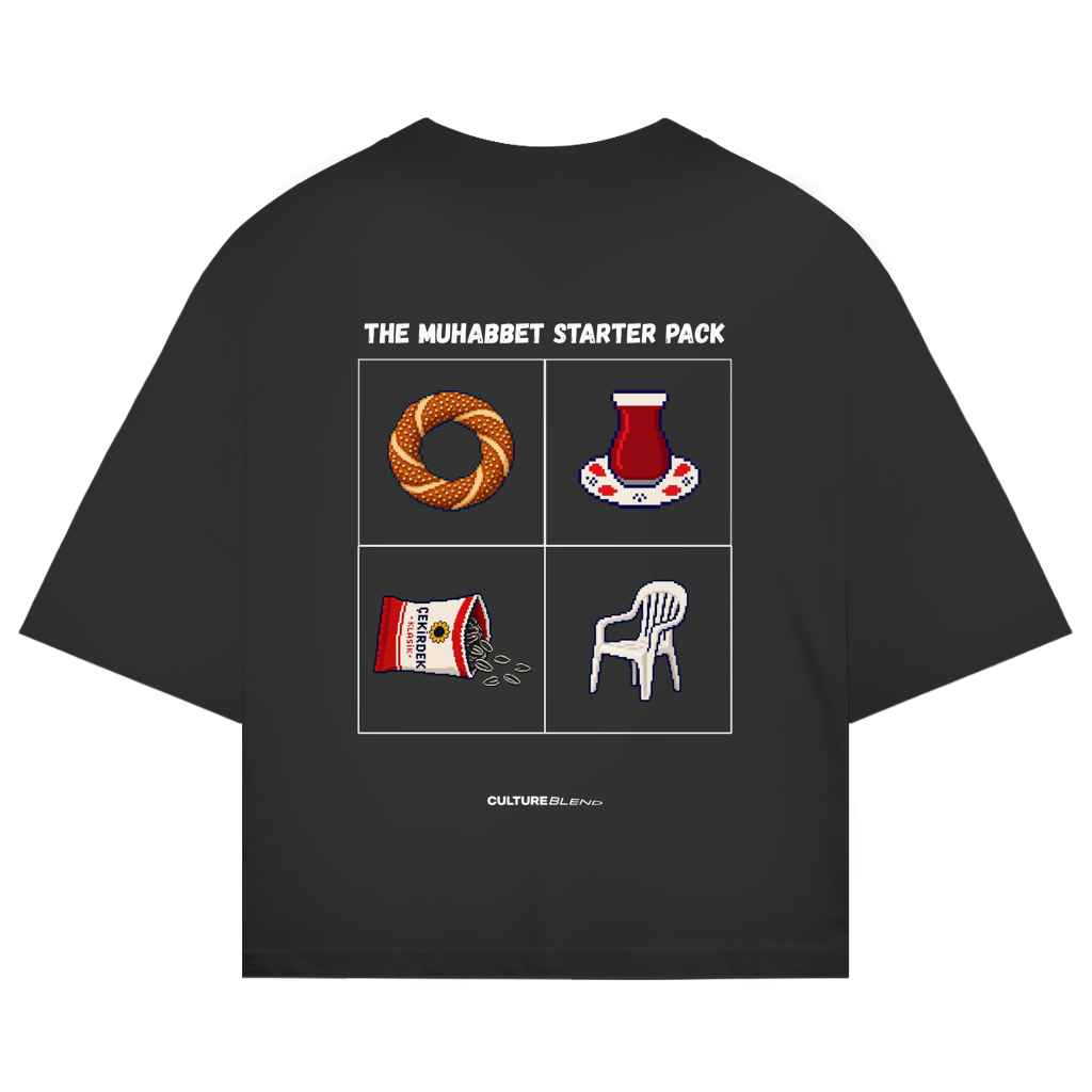 The Muhabbet Starter Pack Oversized T-Shirt