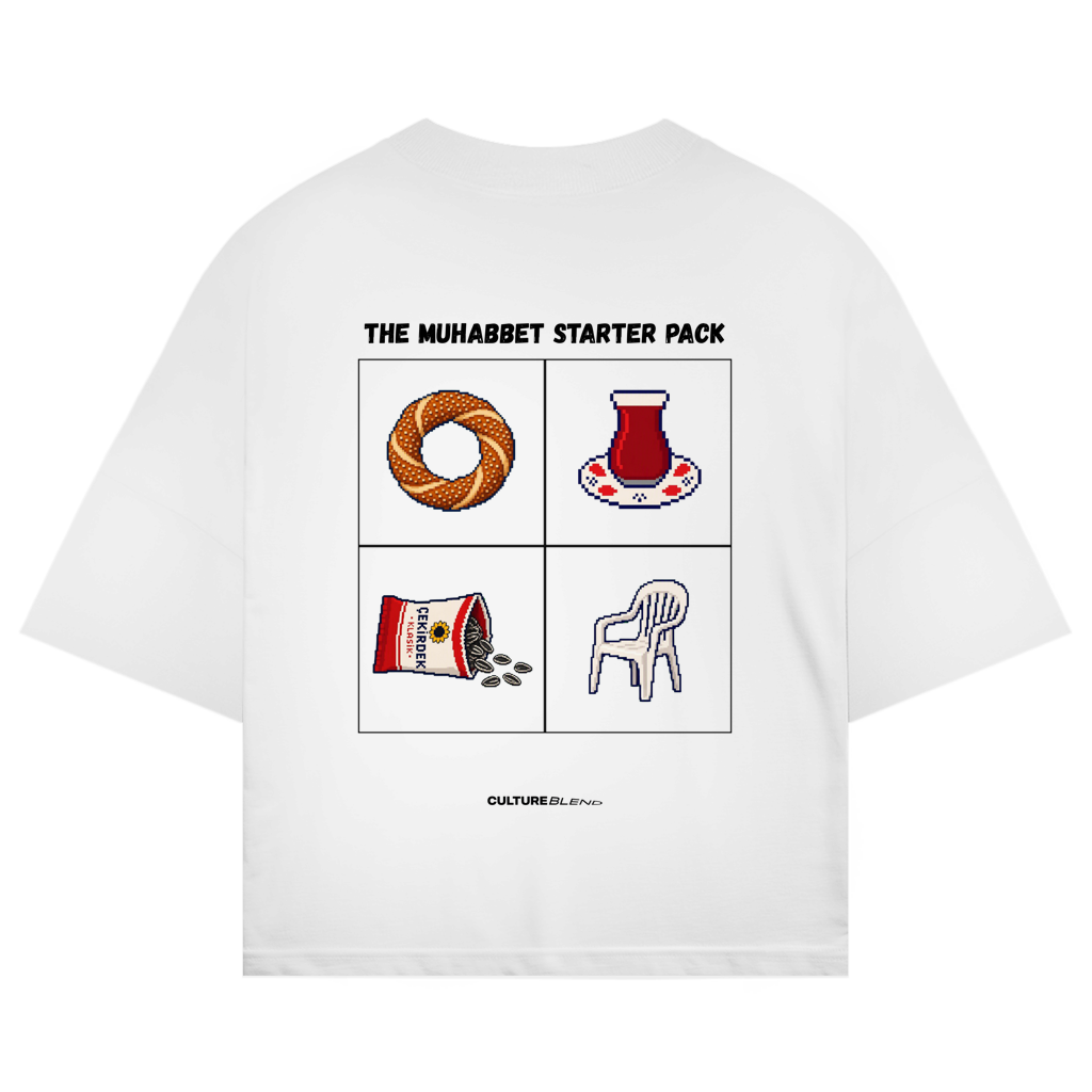 The Muhabbet Starter Pack Oversized T-Shirt