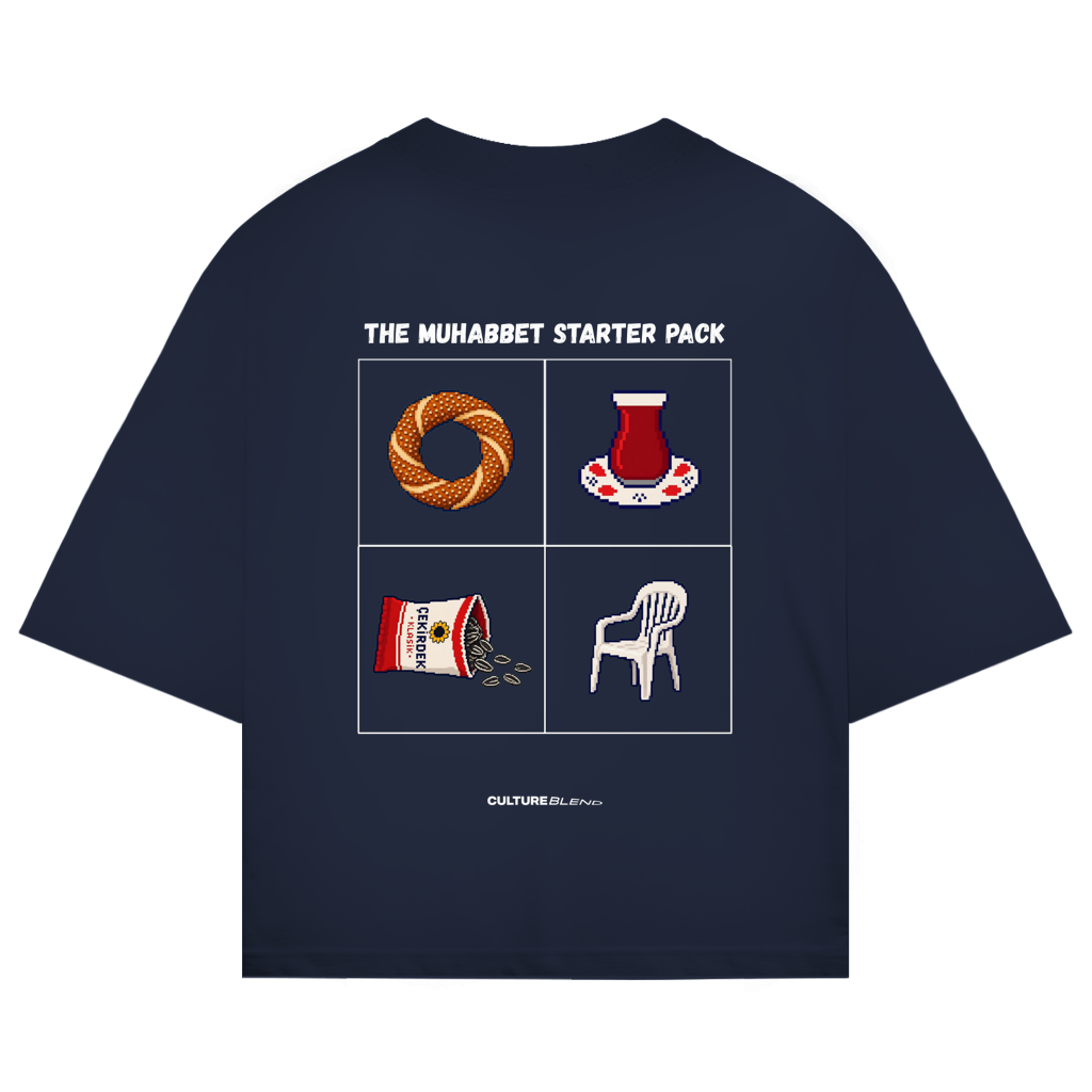 The Muhabbet Starter Pack Oversized T-Shirt