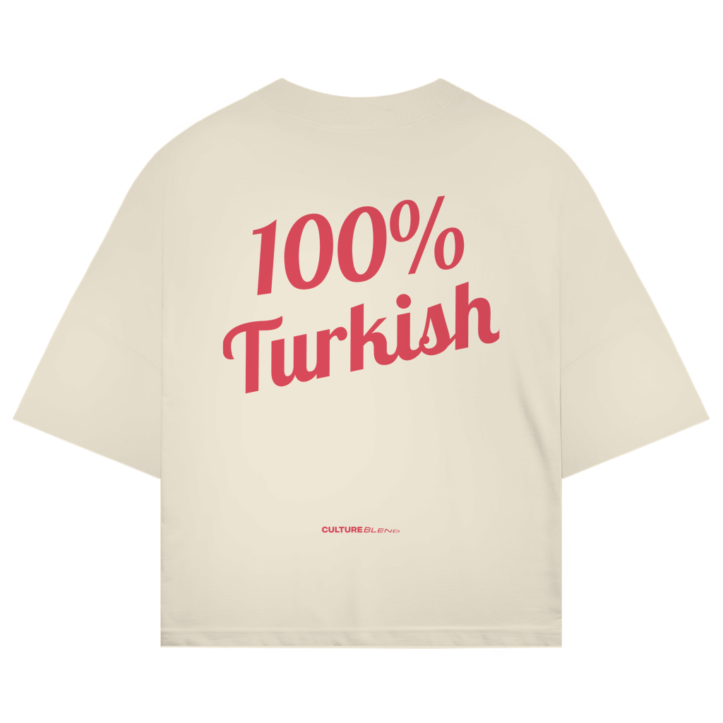 100% Turkish Oversized T-Shirt