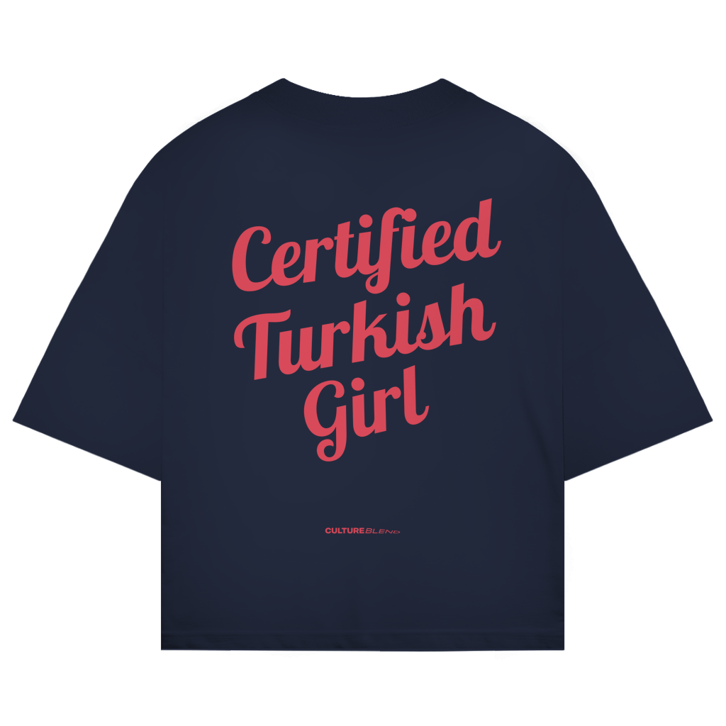 Certified Turkish Girl Oversized T-Shirt