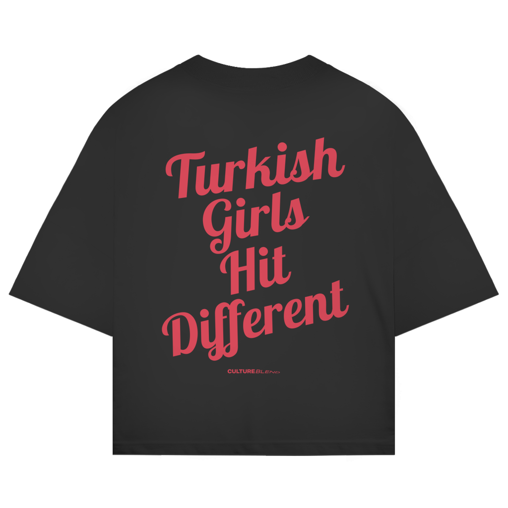 Turkish Girls Hit Different Oversized T-Shirt