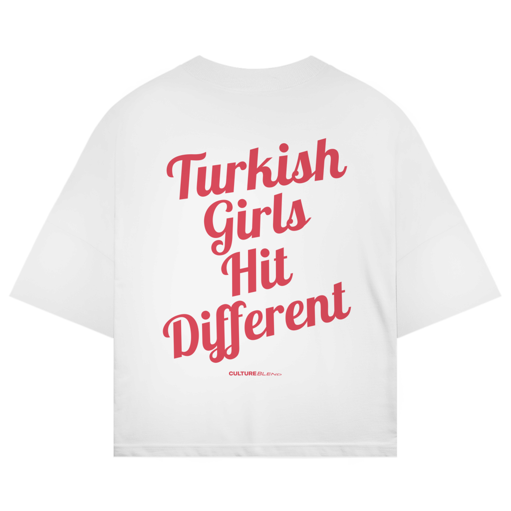 Turkish Girls Hit Different Oversized T-Shirt