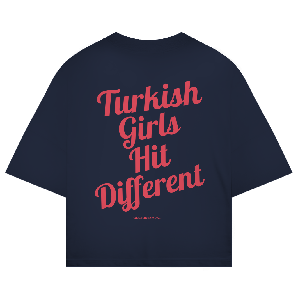 Turkish Girls Hit Different Oversized T-Shirt