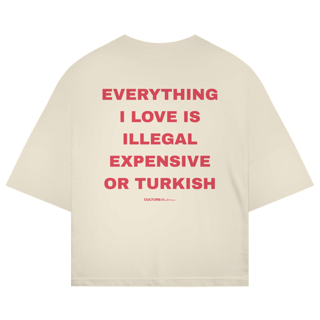 Everything I Love Oversized T-Shirt
