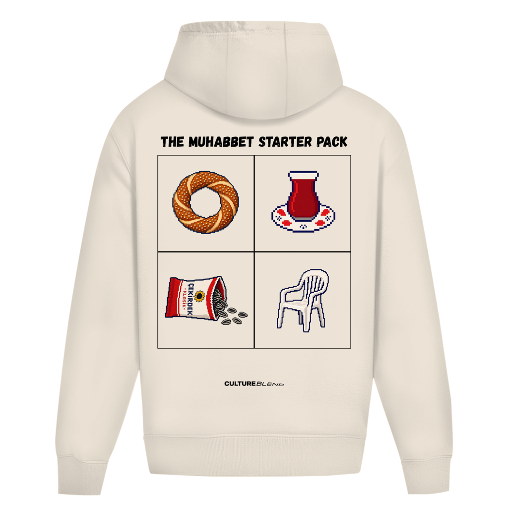 The Muhabbet Starter Pack Oversized Hoodie