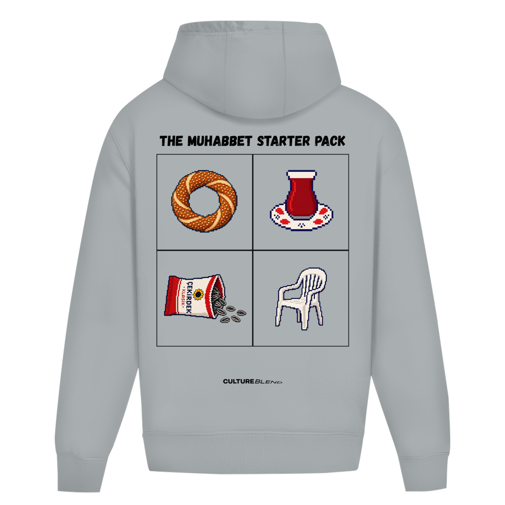 The Muhabbet Starter Pack Oversized Hoodie
