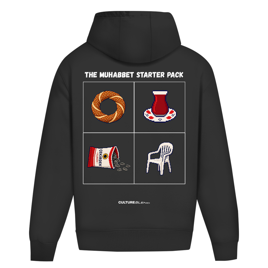The Muhabbet Starter Pack Oversized Hoodie