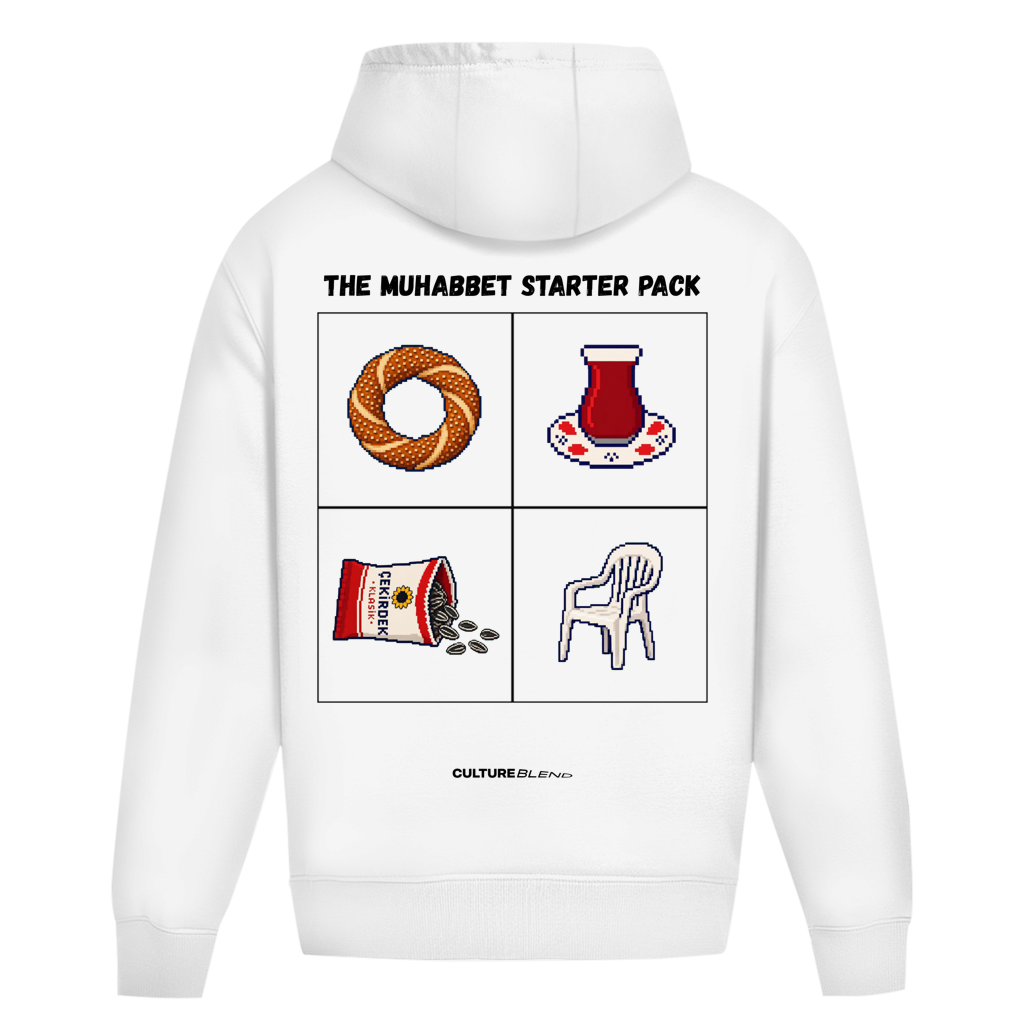 The Muhabbet Starter Pack Oversized Hoodie