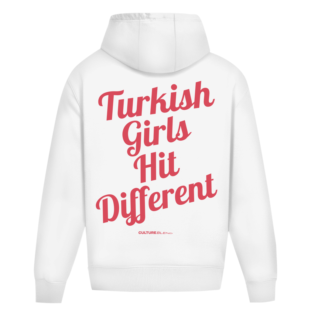 Turkish Girls Hit Different Oversized Hoodie
