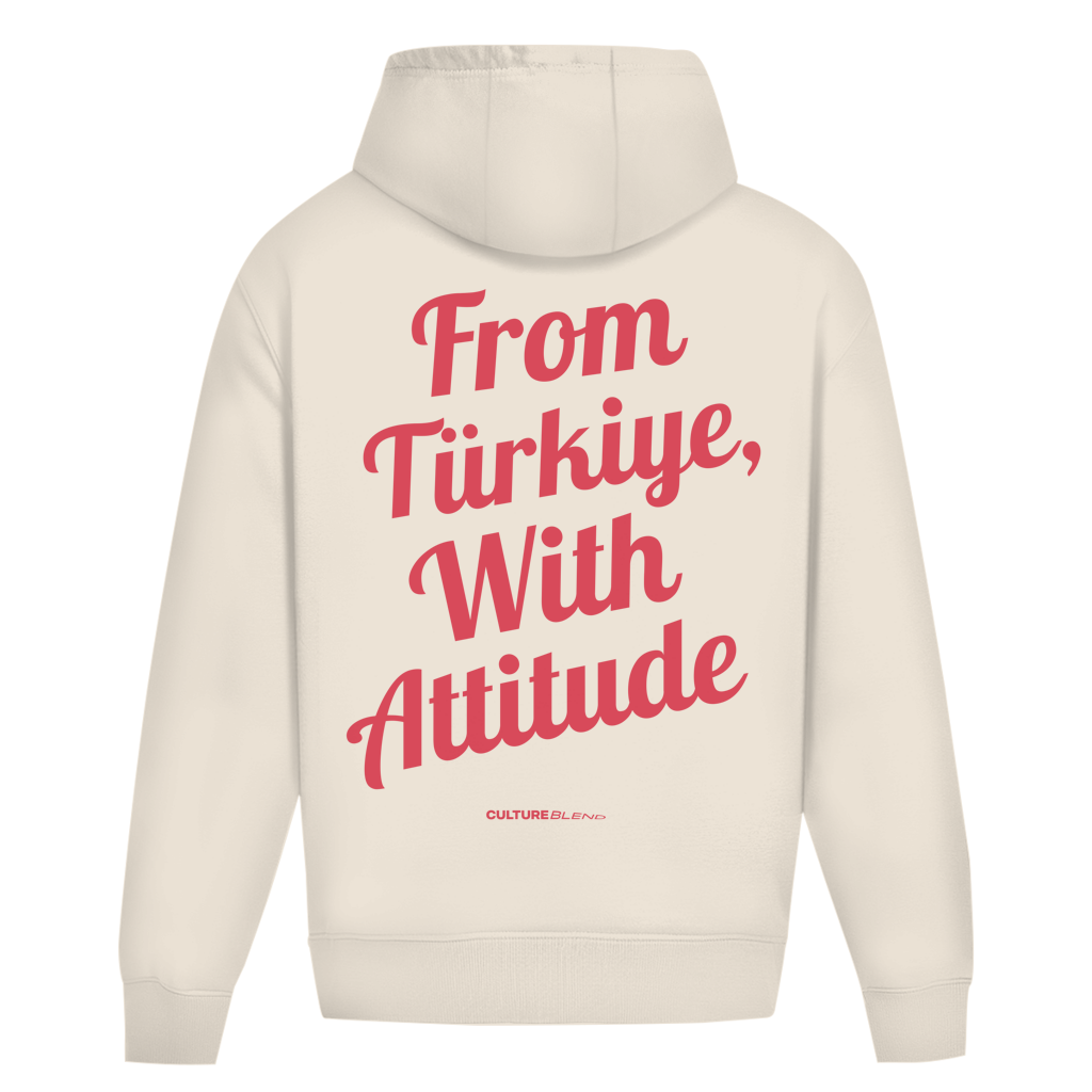 From Türkiye, With Attitude Oversized Hoodie