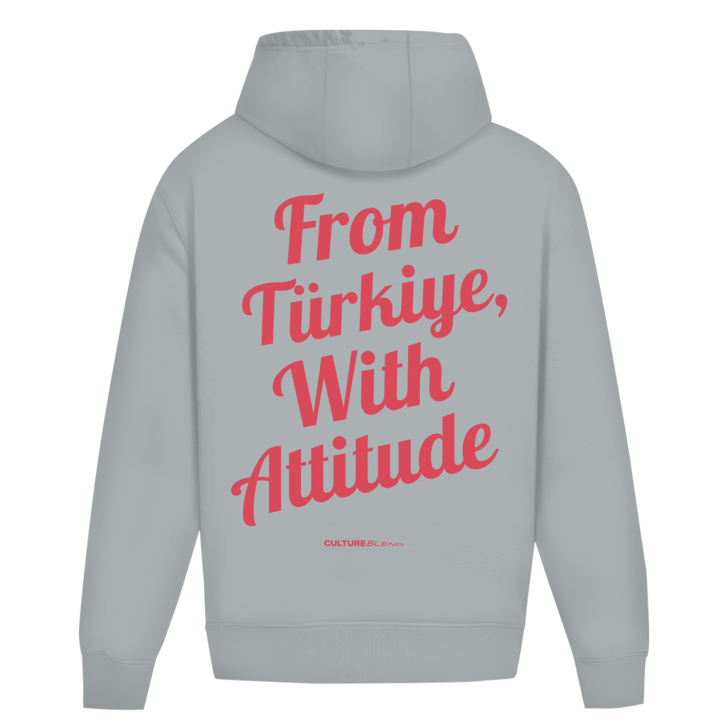 From Türkiye, With Attitude Oversized Hoodie