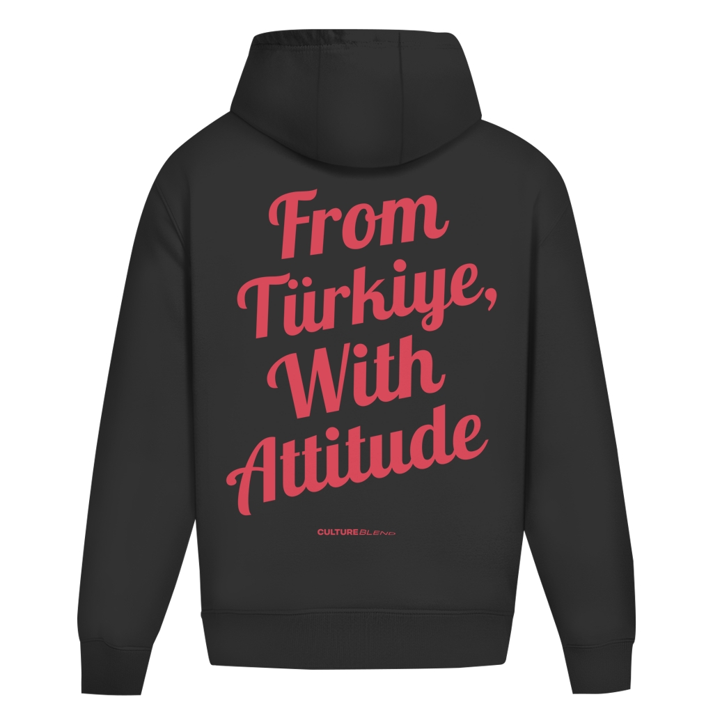 From Türkiye, With Attitude Oversized Hoodie