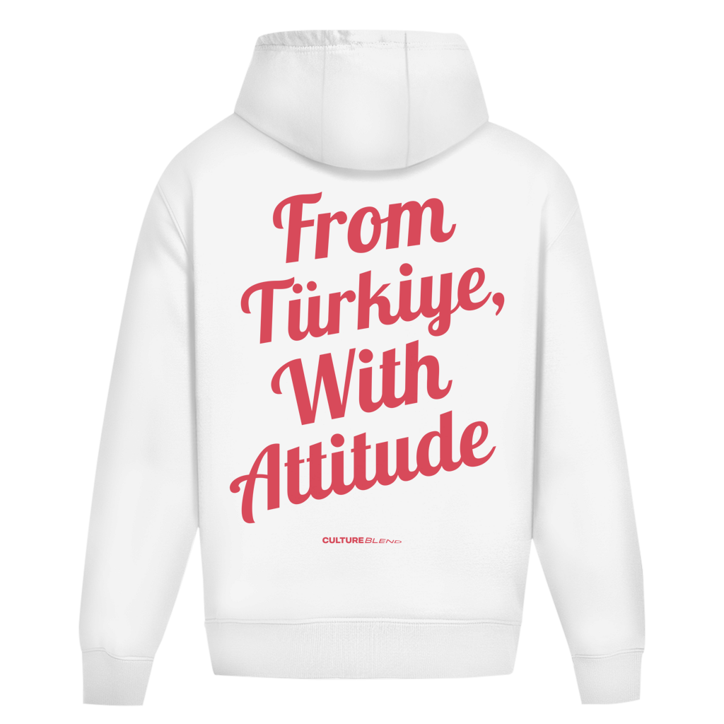 From Türkiye, With Attitude Oversized Hoodie