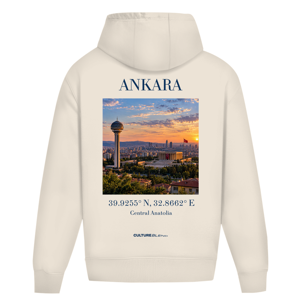 Ankara Oversized Hoodie