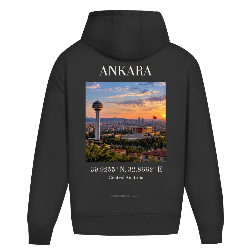 Ankara Oversized Hoodie