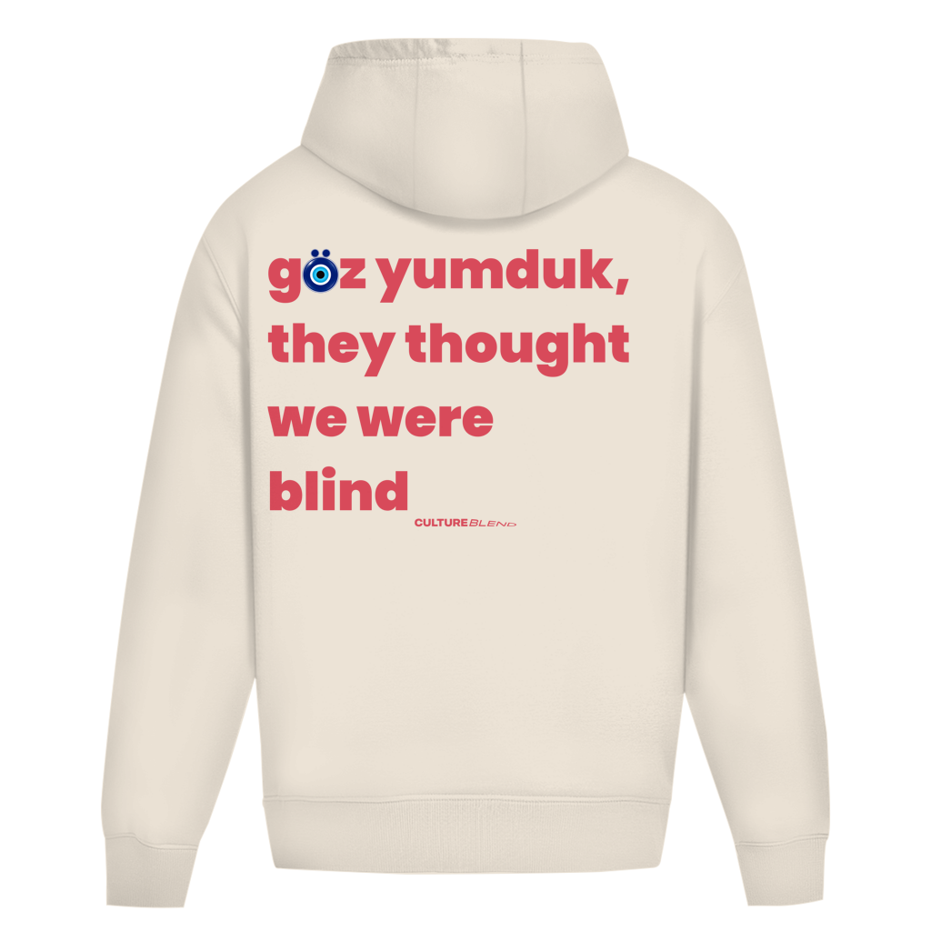 Göz Yumduk Oversized Hoodie