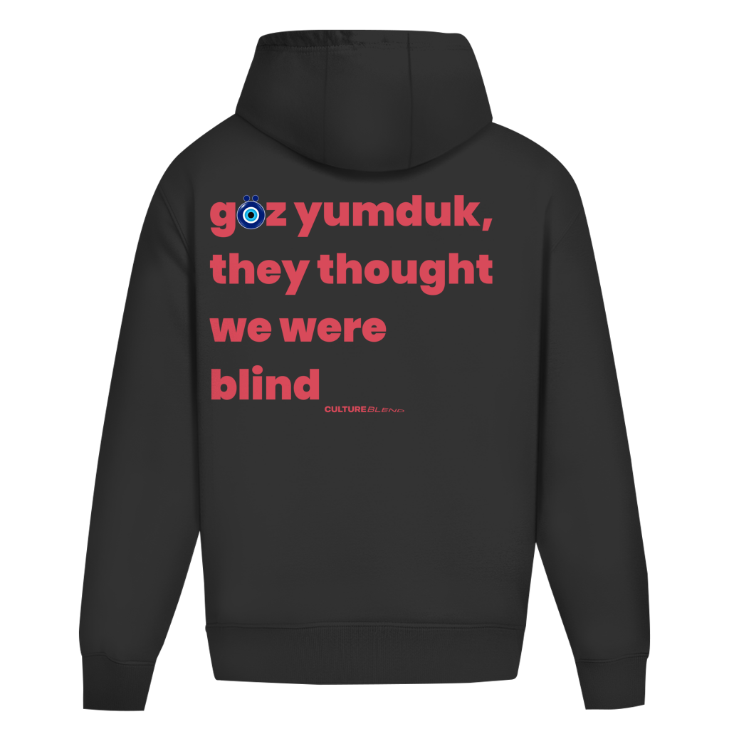 Göz Yumduk Oversized Hoodie