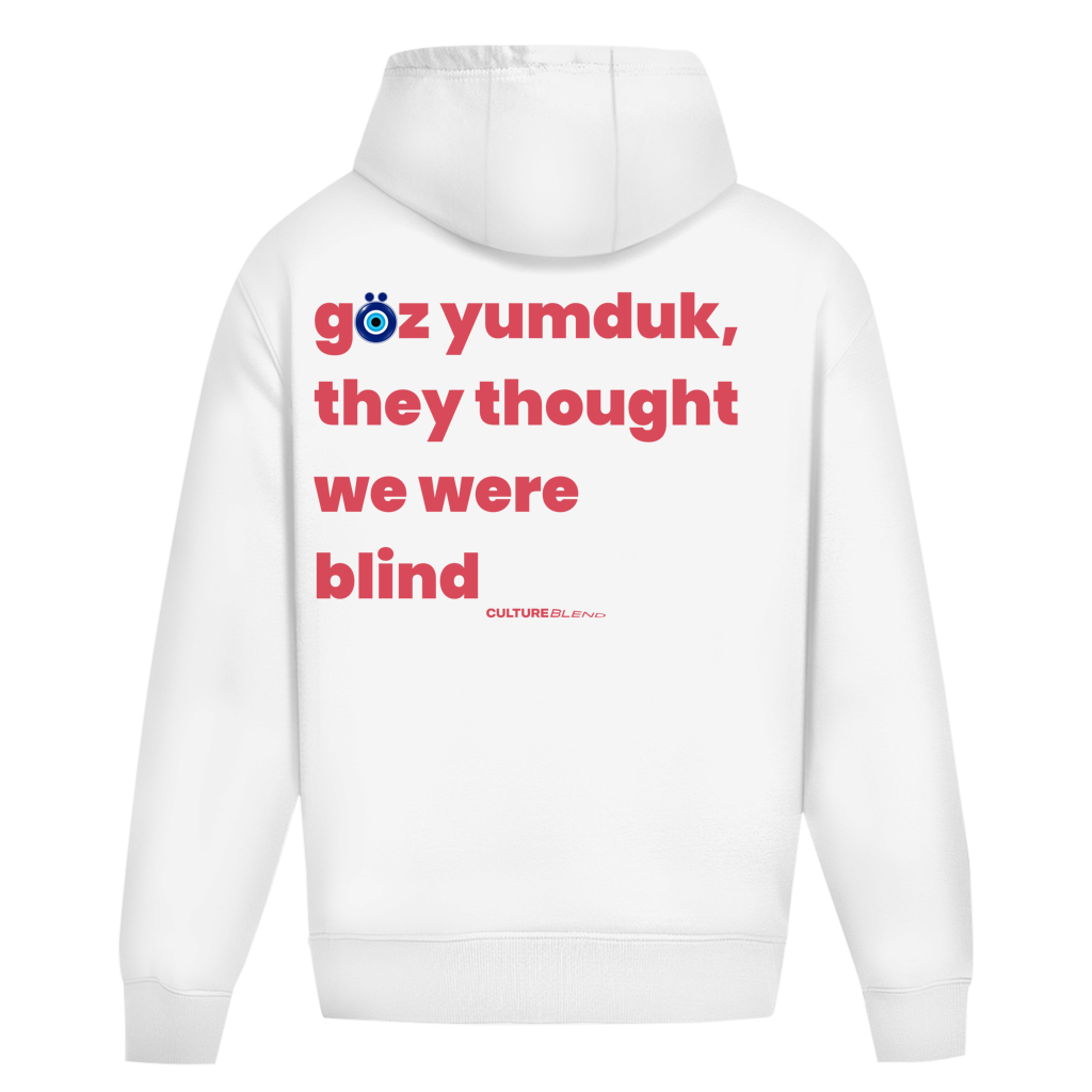 Göz Yumduk Oversized Hoodie