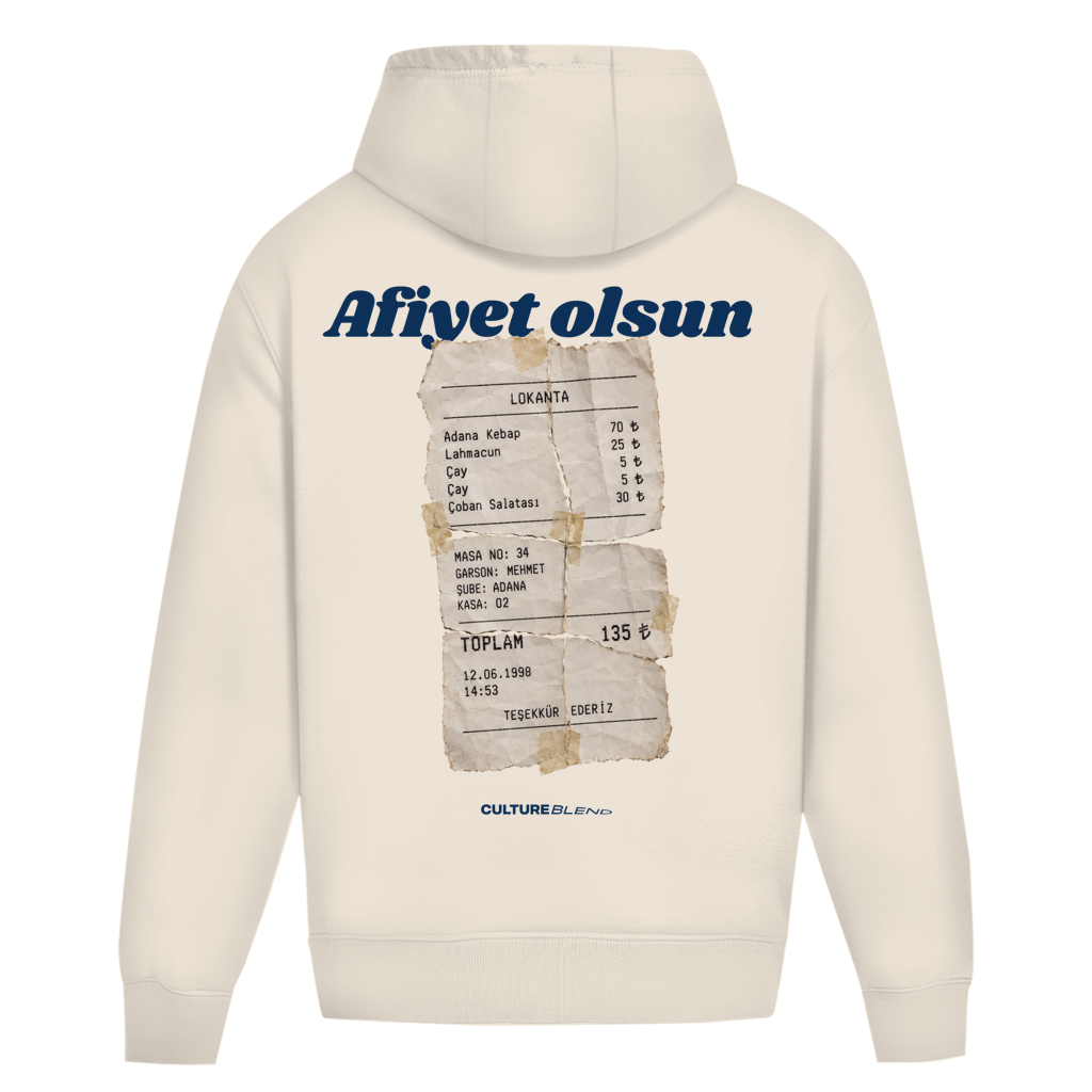 Afiyet Olsun Oversized Hoodie