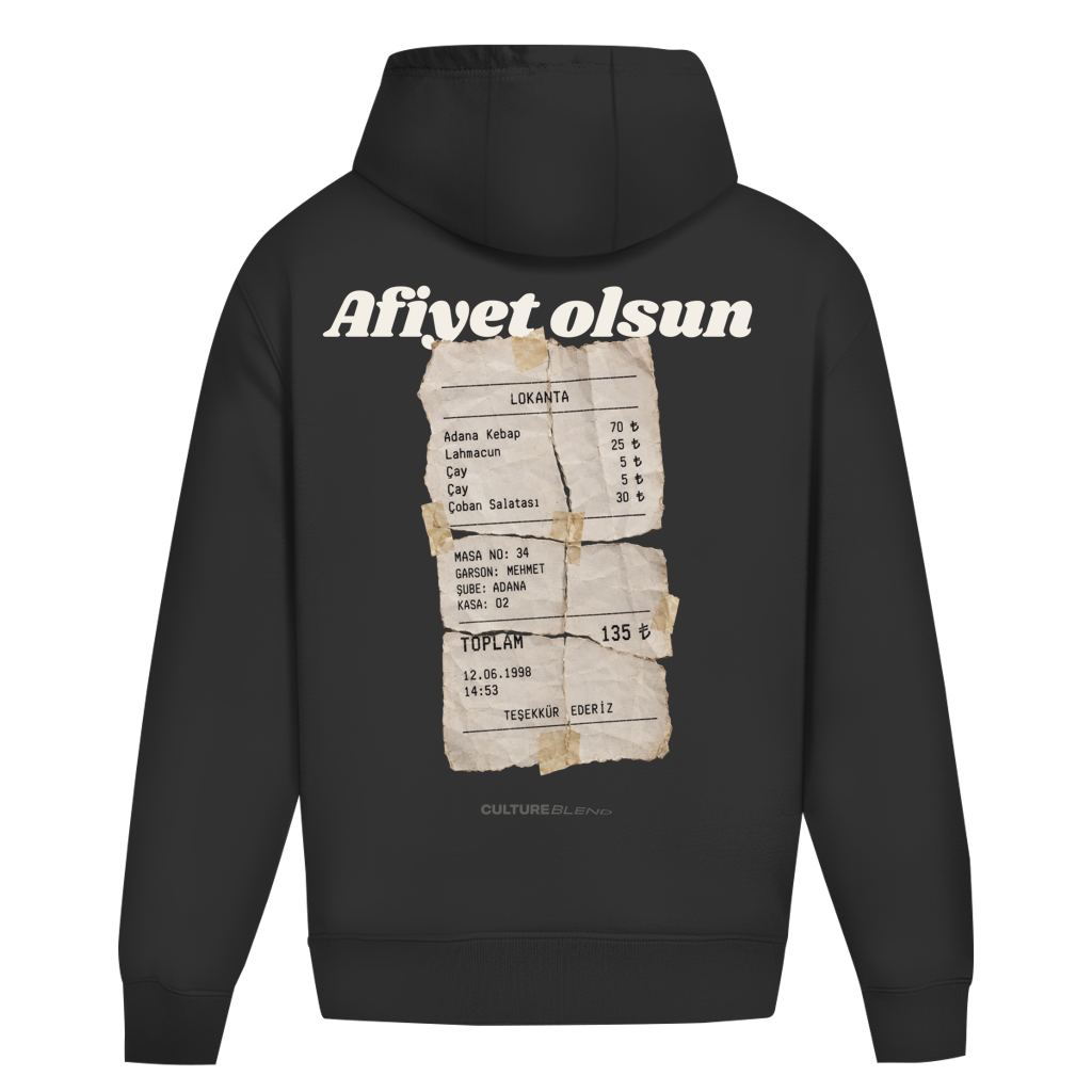 Afiyet Olsun Oversized Hoodie
