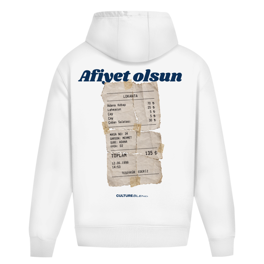 Afiyet Olsun Oversized Hoodie