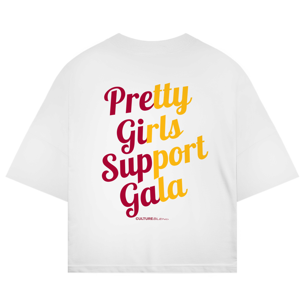 Pretty Girls Support Gala Oversized T-Shirt