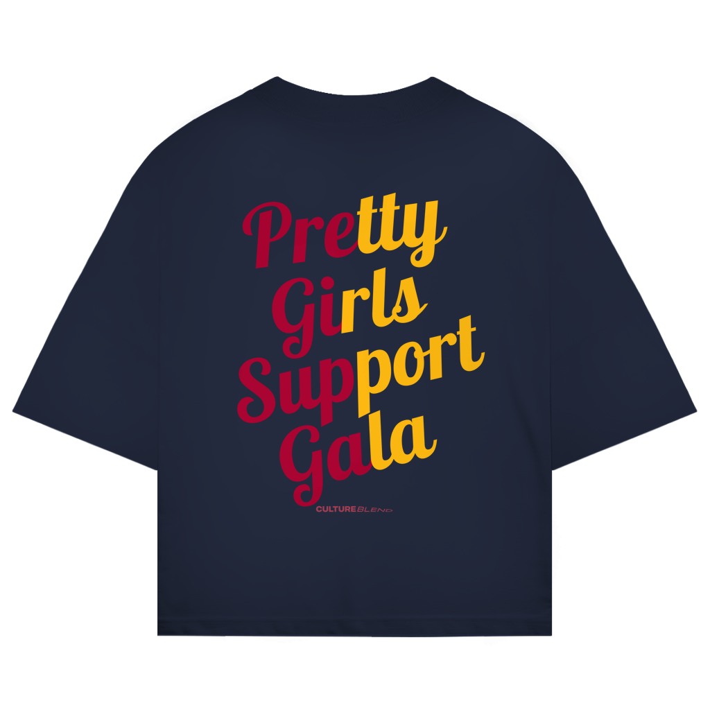 Pretty Girls Support Gala Oversized T-Shirt