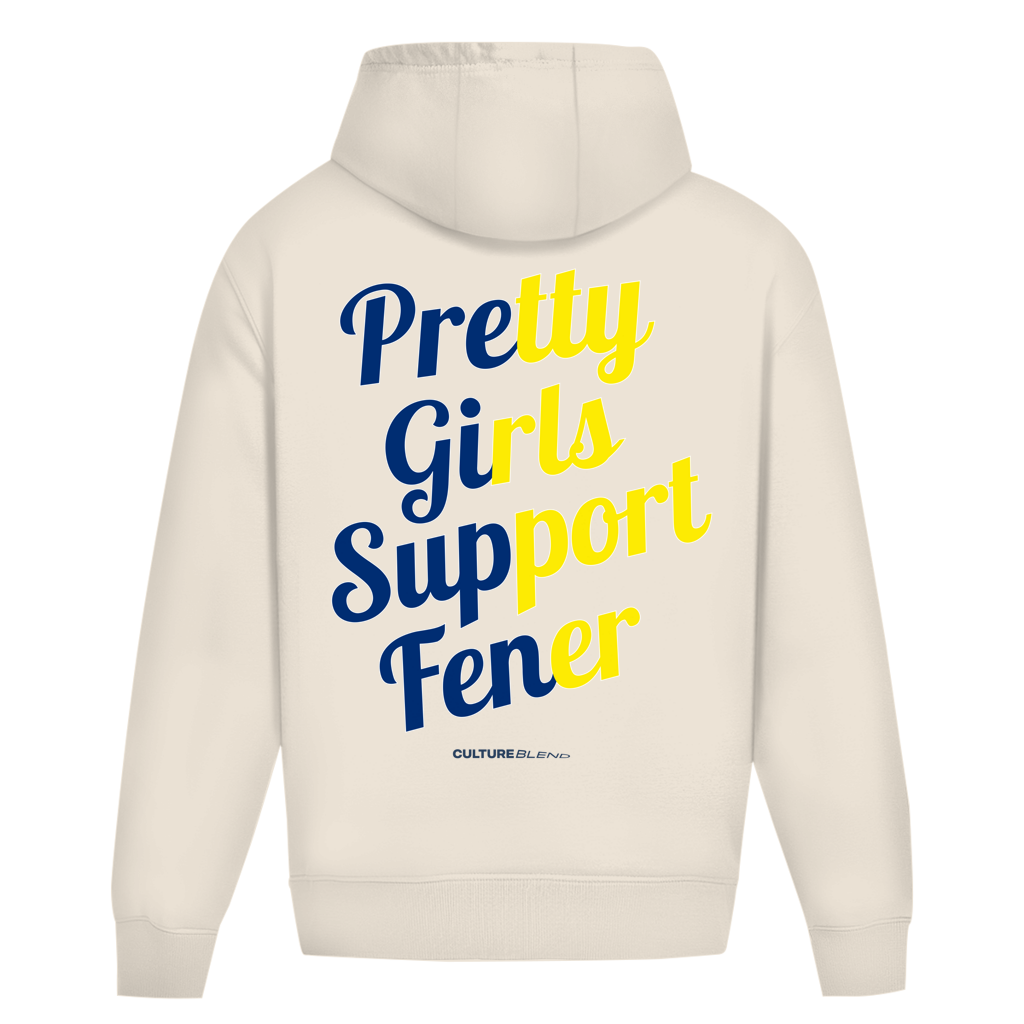Pretty Girls Support Fener Oversized Hoodie