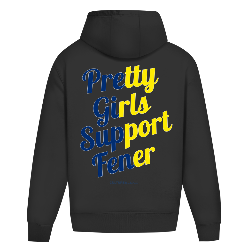 Pretty Girls Support Fener Oversized Hoodie