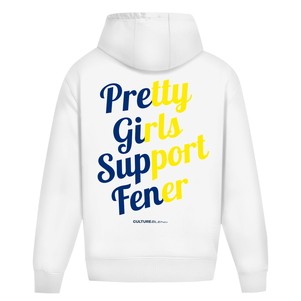 Pretty Girls Support Fener Oversized Hoodie