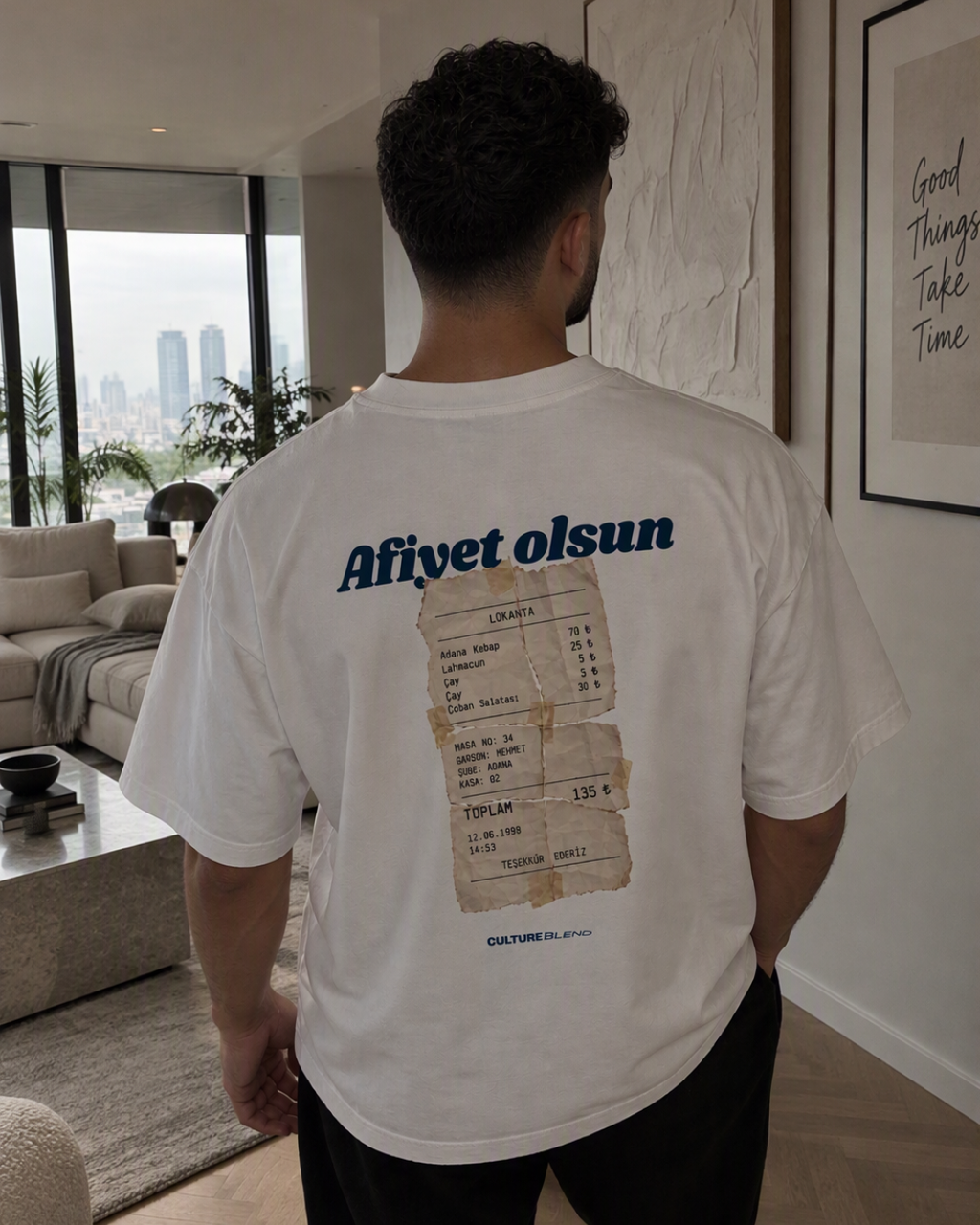 Afiyet Olsun Oversized T-Shirt