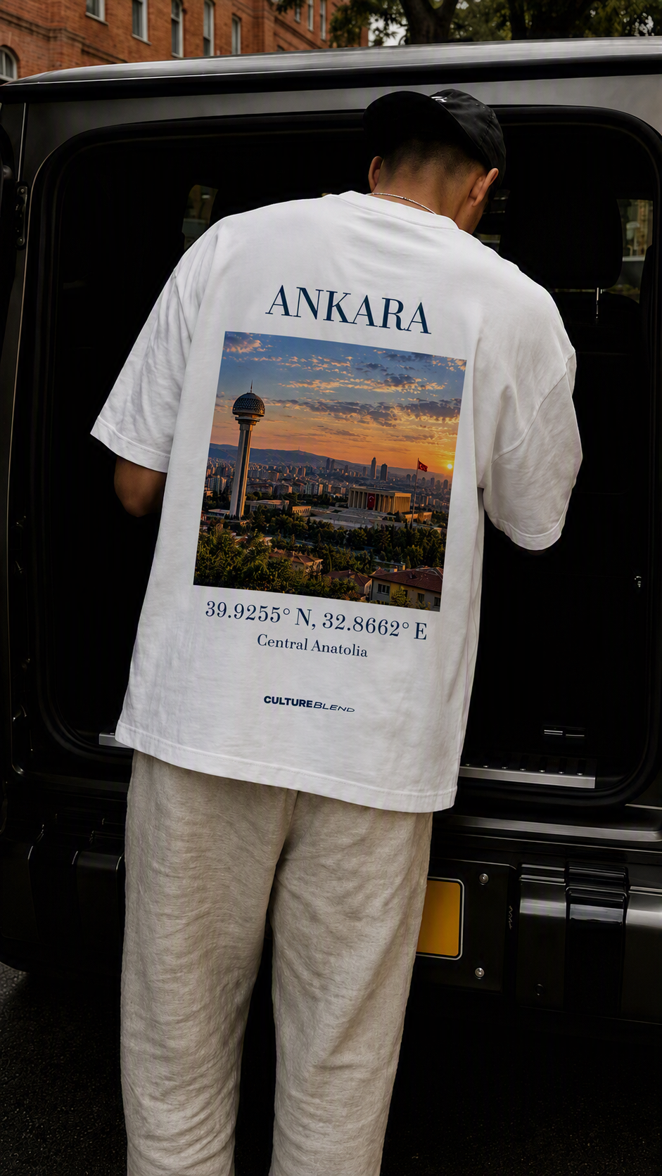 Ankara Oversized T-Shirt