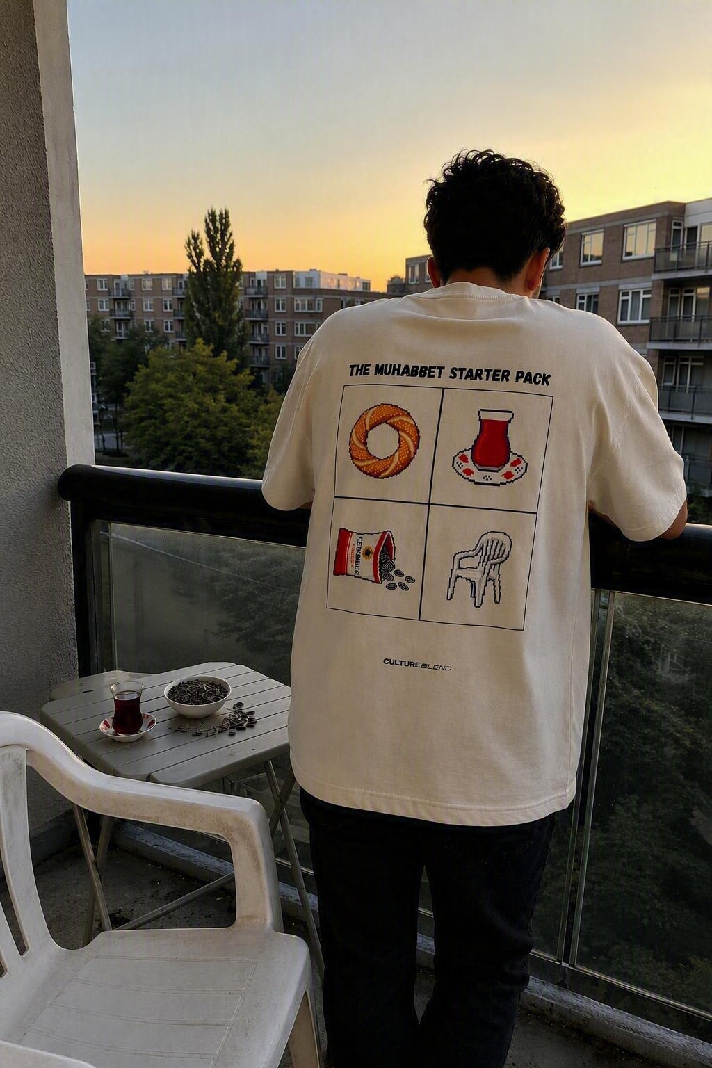 The Muhabbet Starter Pack Oversized T-Shirt