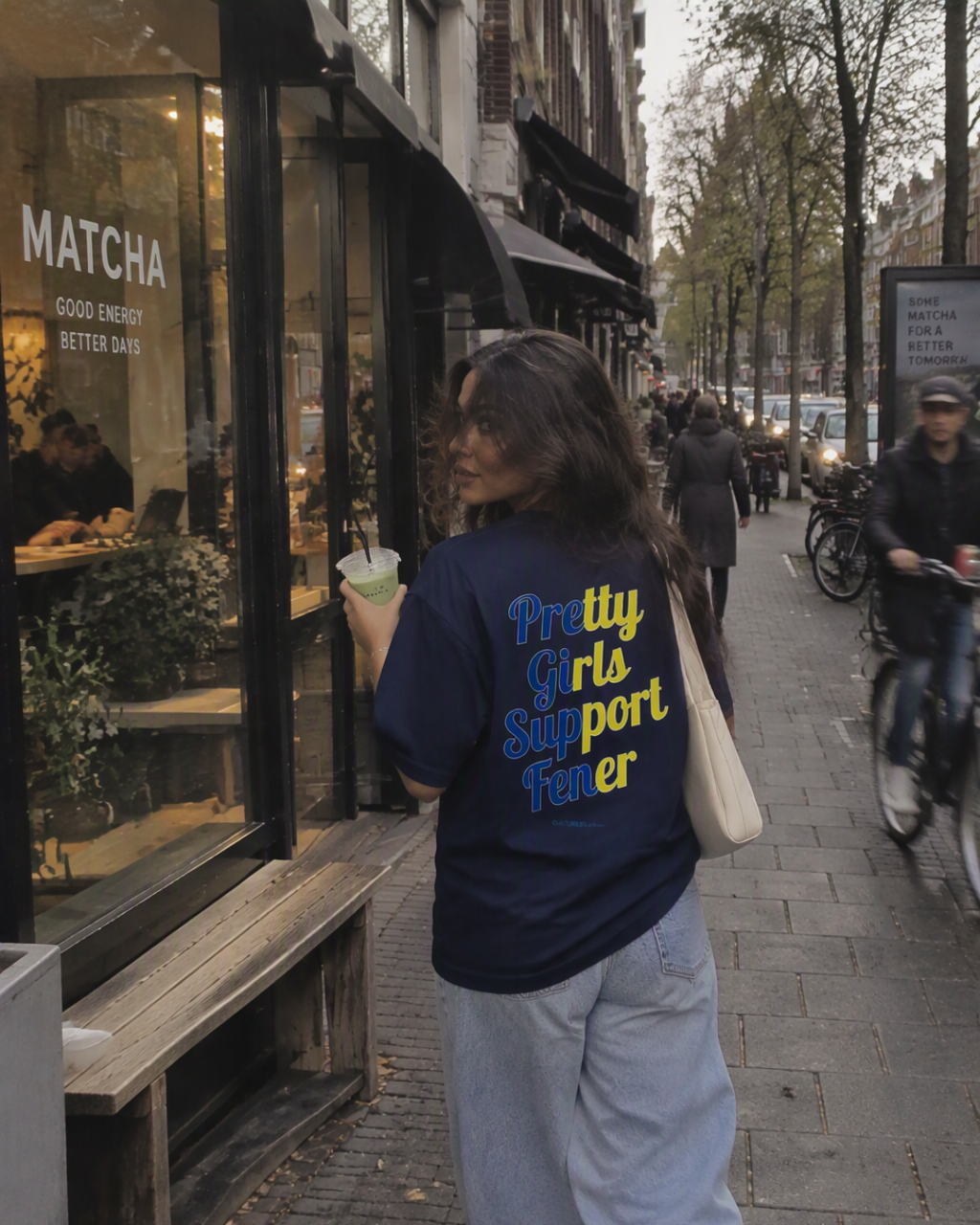 Pretty Girls Support Fener Oversized T-Shirt