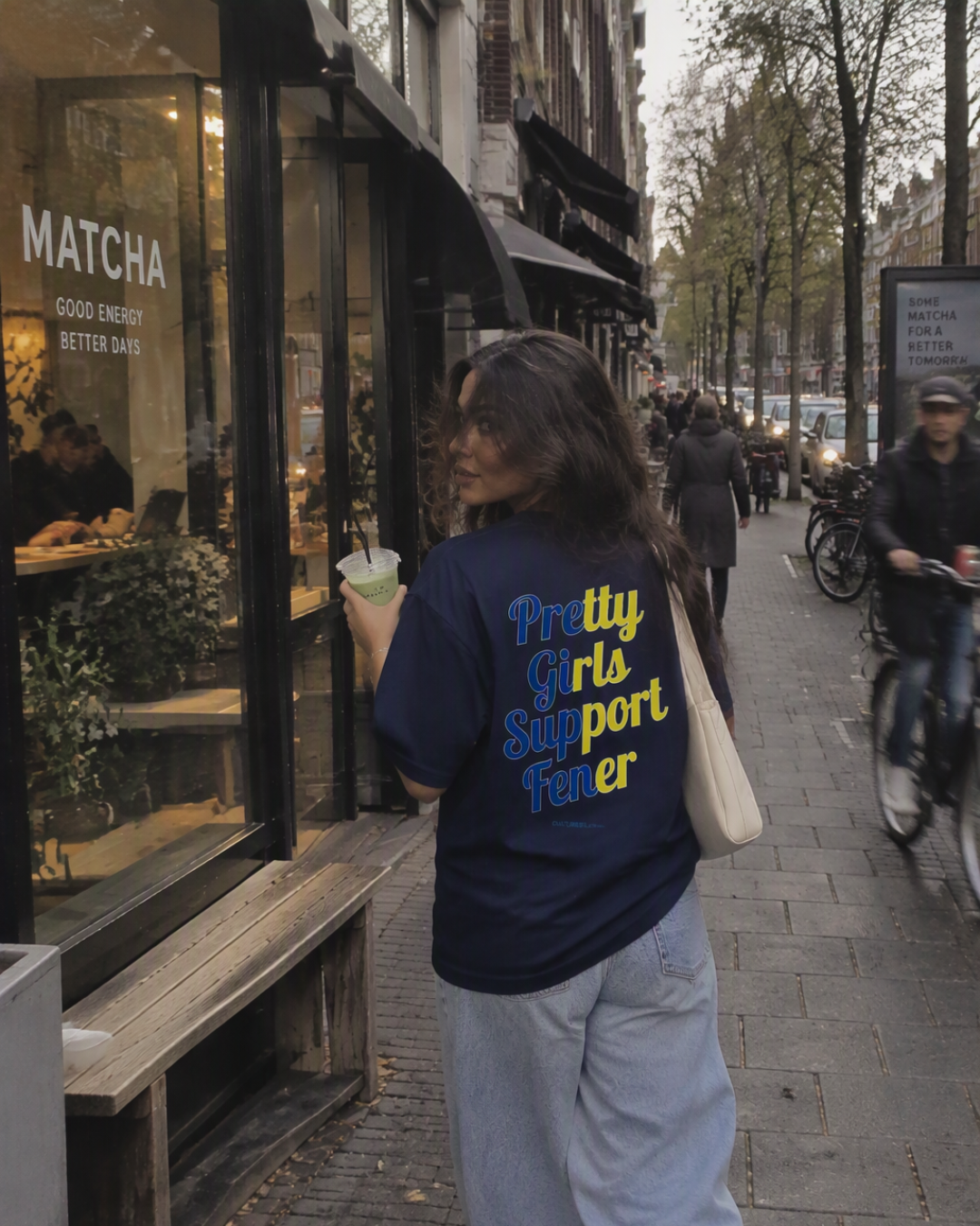Pretty Girls Support Fener Oversized T-Shirt