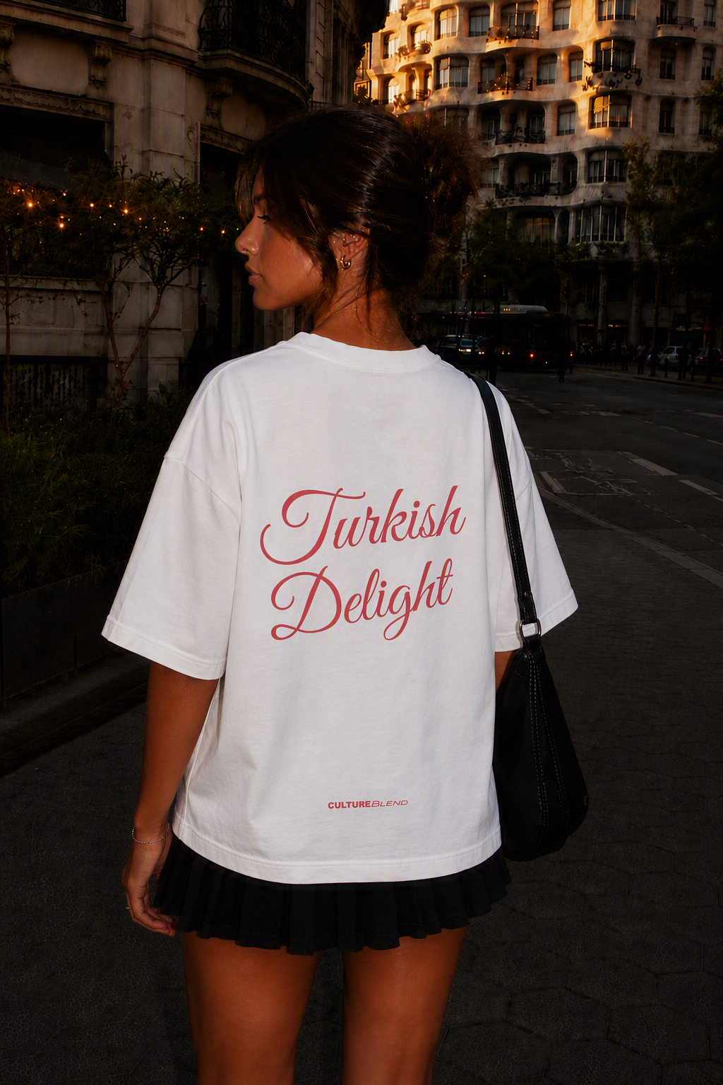 Turkish Delight Oversized T-Shirt - Design 1