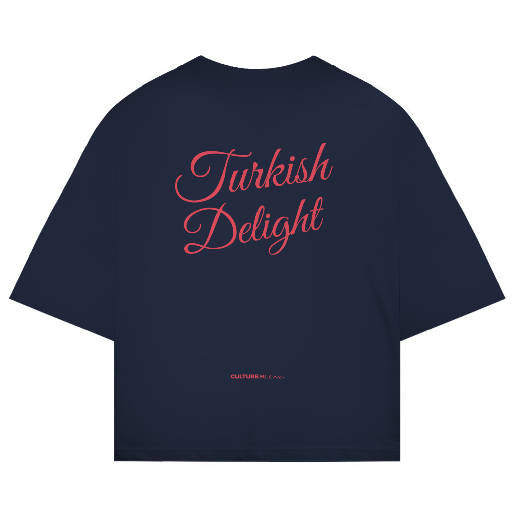 Turkish Delight Oversized T-Shirt - Design 1