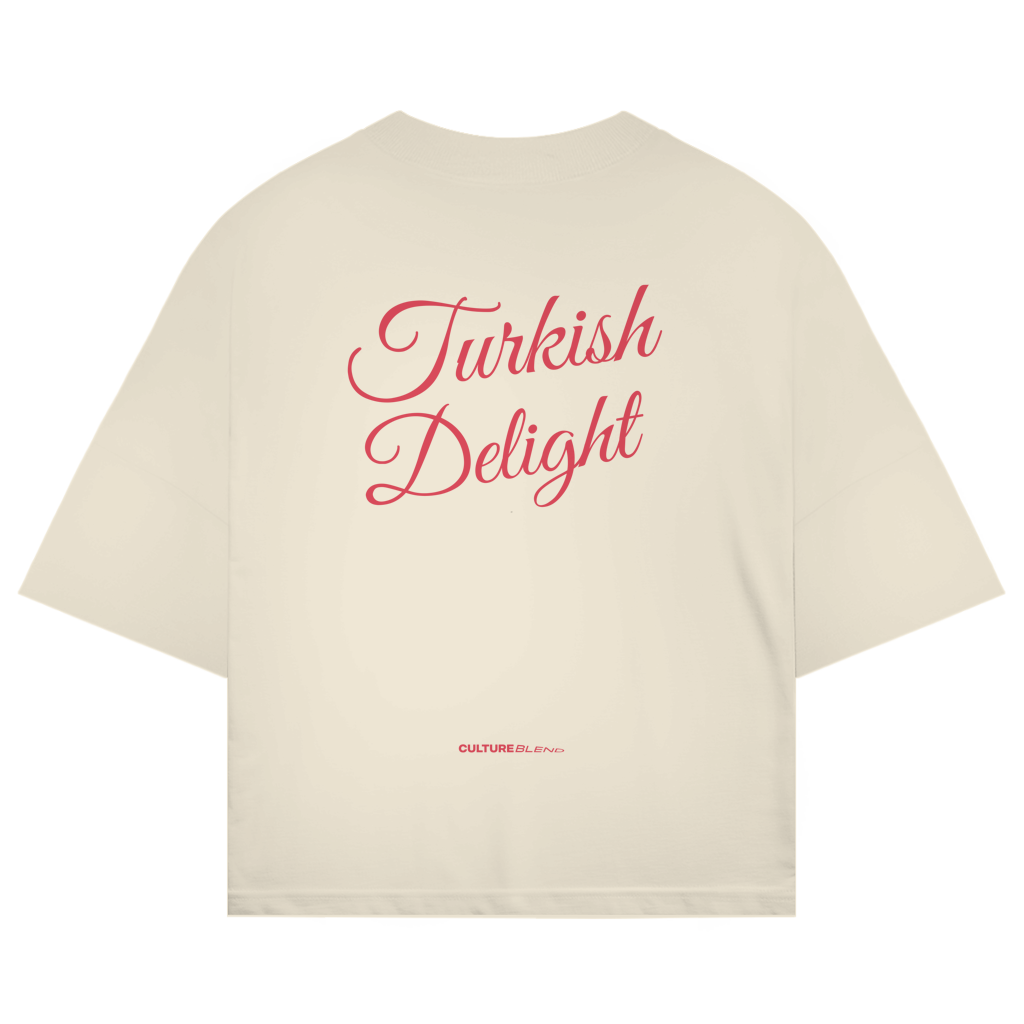Turkish Delight Oversized T-Shirt - Design 1